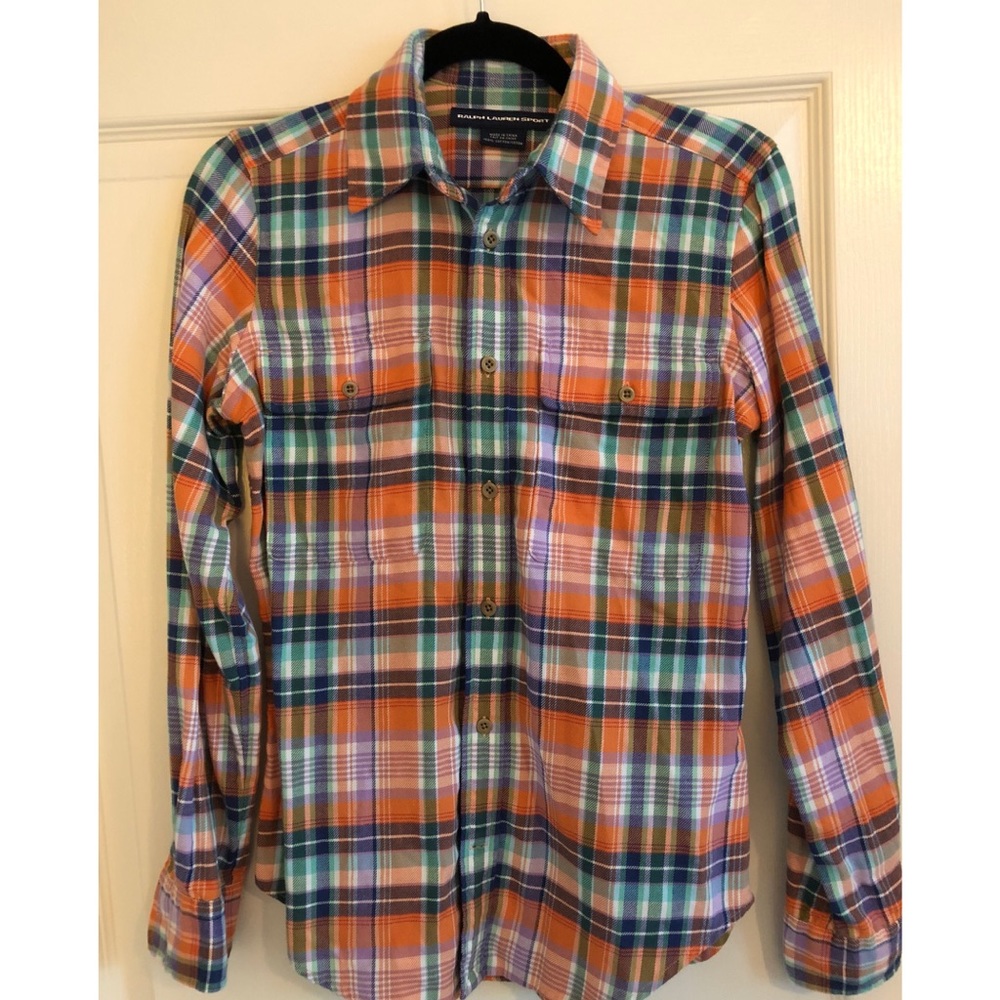 Ralph Lauren Sport Plaid Button Down Shirt